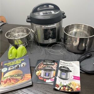Instant Pot Ultra 60 Electric Pressure Cooker - Silver